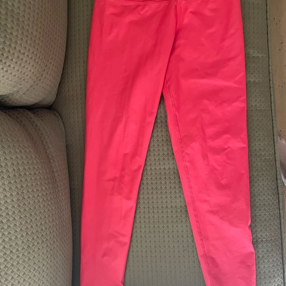 Aerie Shiny Red Leggings